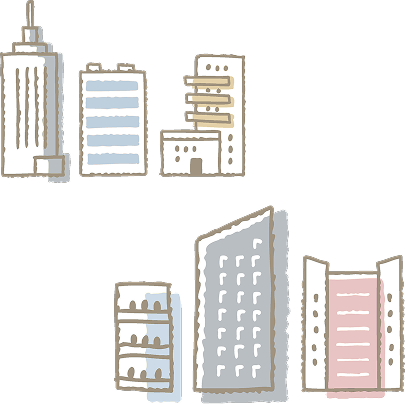 日本地図の募集エリアの該当箇所にピンが立っている
